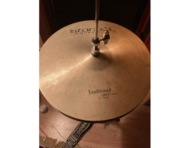 Hi hat Istanbul Agop Traditional light 14”