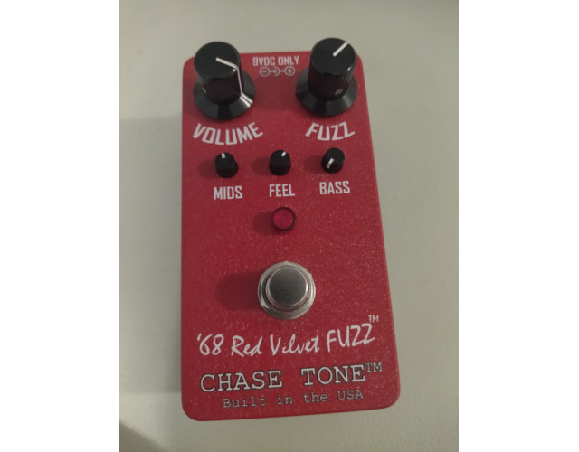 Chase Tone '68 Red Velvet fuzz