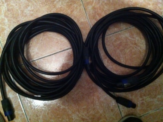 Cables speakon