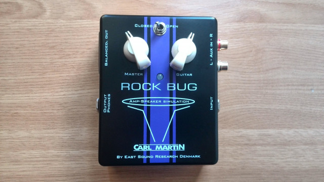 Carl Martin Rock Bug Amp-Speaker emulator + DI