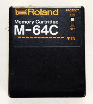 pack 2 Roland M-64C Memory Cartridge (Tarjeta de memoria)