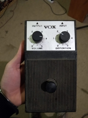 VOX '70 distorsion fuzz vintage rare
