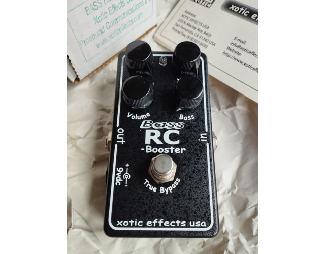 Pedal Xotic Bass RC Booster V1