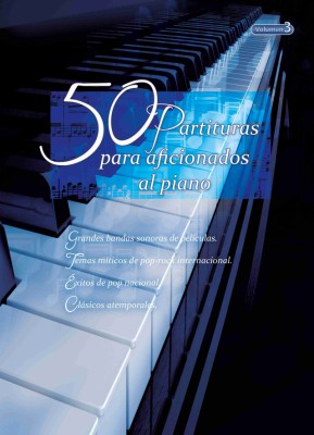 50 PARTITURAS PARA AFICIONADOS AL  PIANO - VOL 3