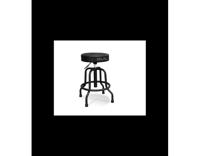 Taburete negro para guitarra o instrumento de cuerda Guil