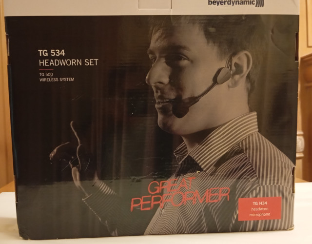 Microfono de diadema Beyerdynamic TG 534