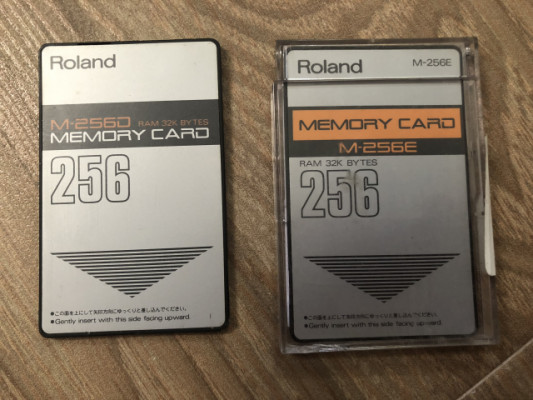 Tarjeta de memoria Roland M256