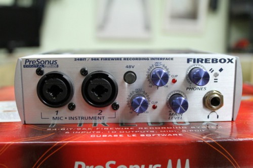 Tarjeta de sonido FW Presonus Firebox