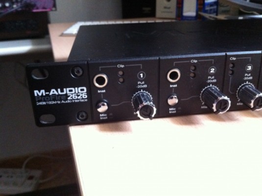 Tarjeta de sonido interface de audio M-Audio Profire 2626