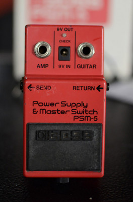 Boss Power Supply Master Switch PSM-5 alimentador looper switcher