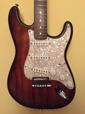 (O vendo) Fender Stratocaster Koa Special Edition