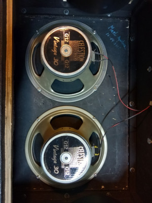 Pareja de Celestion Vintage 30 (o cambio)