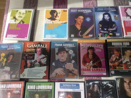DVD didacticos Guitarra