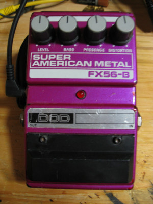 DOD FX56-B Super American Metal Boss HM-2 clone USA