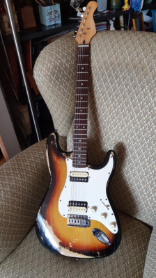 Stratocaster sunburst Relic