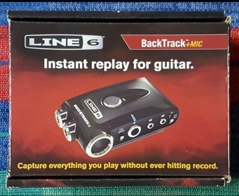 LINE 6 Backtrack + MIC Grabador alta calidad