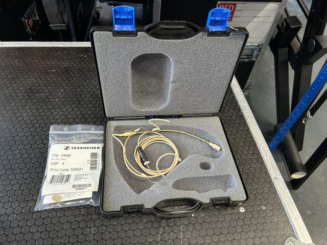 Micrófonos de diadema Sennheiser HSP-4 EW