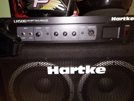 Hartke LH500 con Pantallas VX Hartke