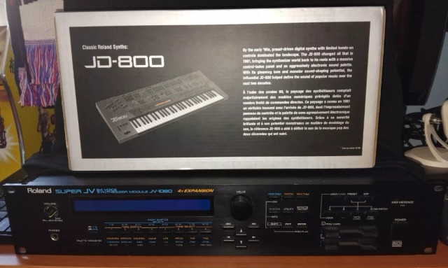 Roland super jv-1080 + Boutique jd08