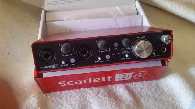 SCARLETT 2I4 ( 2 GEN ),interface.