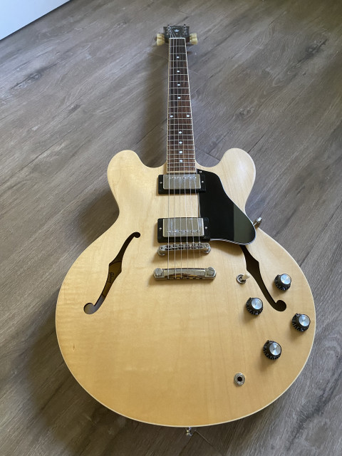 Gibson ES-335 Satin Vintage Natural 2023 (Nueva!!)-por Prs Vela