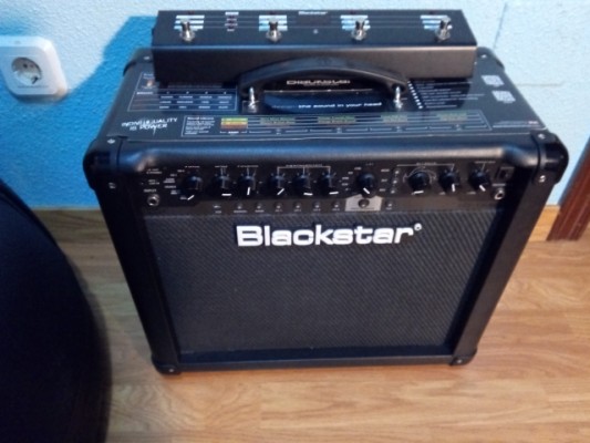 amplificador blackstar tpv 15 y pedal fs10 160 euros