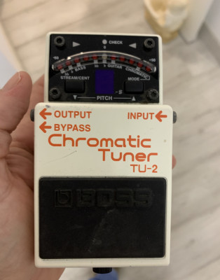 BOSS TU-2 afinador formato pedal