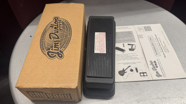 Dunlop Original Cry Baby GCB-95 – Sin estrenar, caja y documentación original