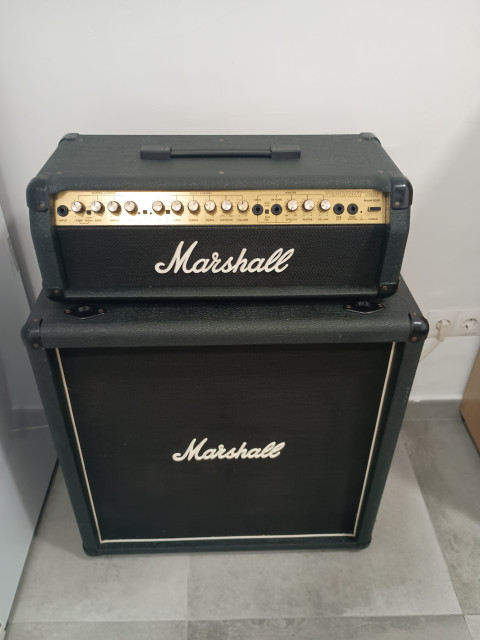 Marshall Made in England Valvestate Head 8100+8412cab