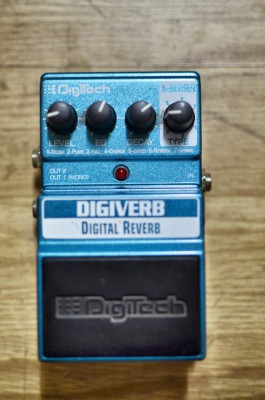 Vendo pedal de reverb Digitech Digiverb