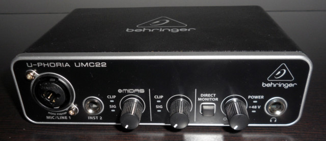 Behringer U-PHORIA UMC-22