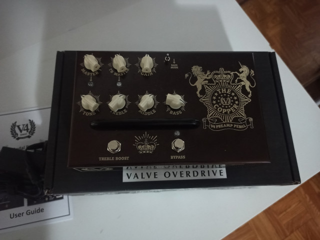 Victory The Copper V4 preamp(video)
