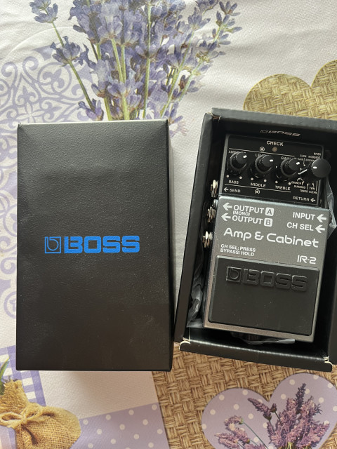 Boss ir-2 amp&cabinet
