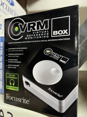 Focusrite VRM box interfaz USB/ auriculares control volumen, nuevo precintado