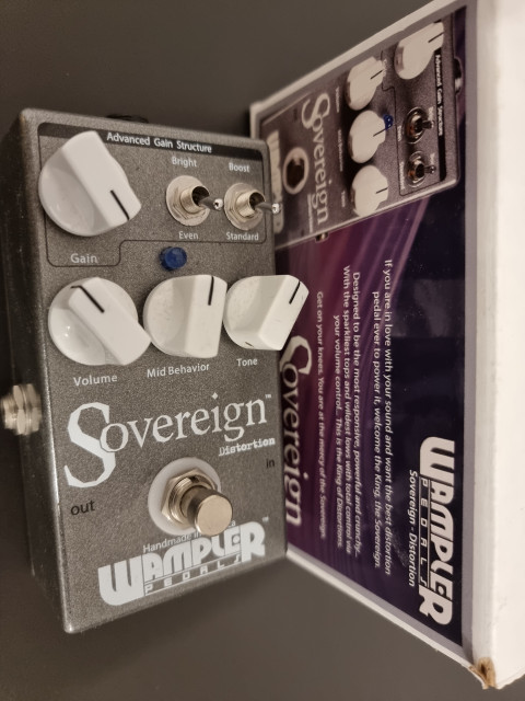 Wampler Sovereign Distortion pedal