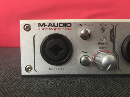 Tarjeta Interface M-Audio Firewire 410 (venta: 70 €)