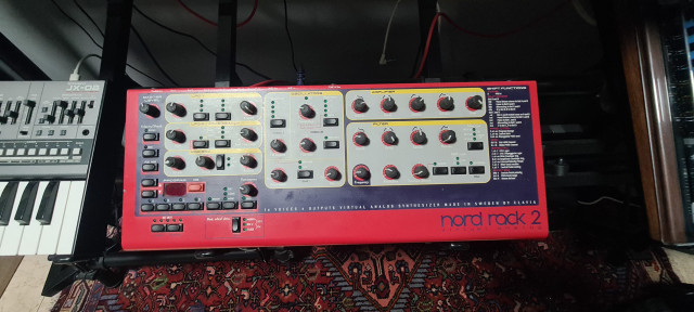 Nord Rack 2 16-Voice Rackmount Virtual Analog Synthesizer