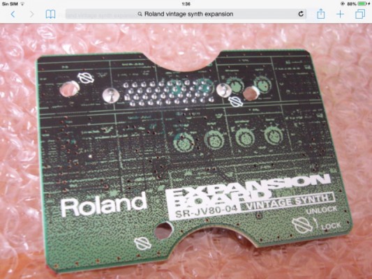 Roland SR-JV80-04 Vintage Synth Expansion