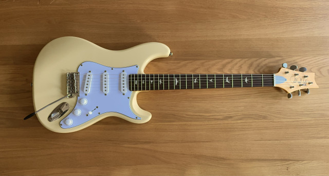 PRS SE Silver Sky Moon White