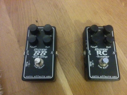 Xotic Bass RC Booster + Xotic Bass BB Preamp