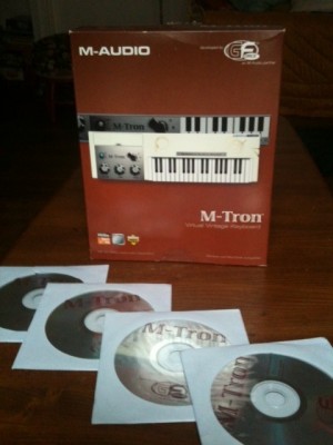 G-Media M-Tron® plug-In Mac CD's