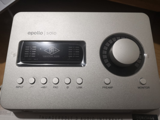 Universal audio Apollo solo tb3 (solo DICIEMBRE)
