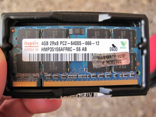 Memoria RAM 4Gb Pc2-6400
