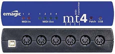 Emagic MT4 Interface MIDI USB
