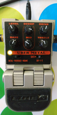 Pedal distorsion - line6 uber metal