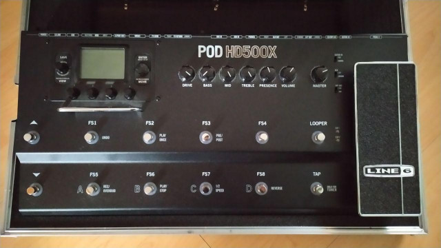 POD HD500X CON CASE