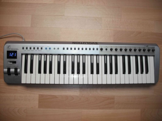 vendo teclado midi Evolution 249-c