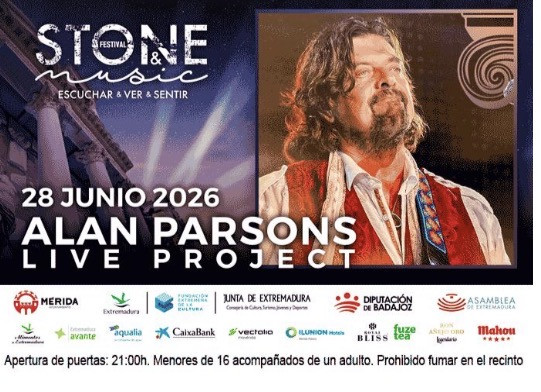 2 entradas ALAN PARSONS Mérida Fila 2