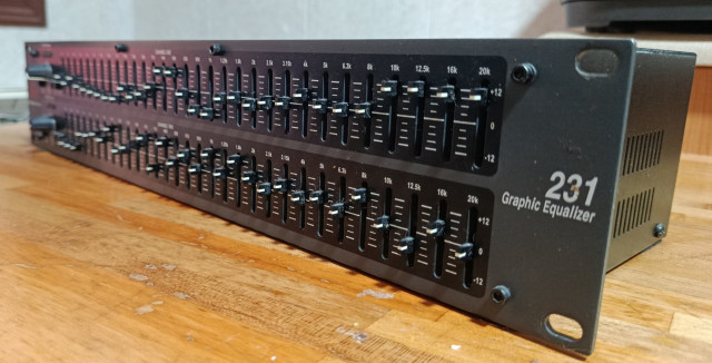 Ecualizador Gráfico dbx 231V-EU | Excelente estado |