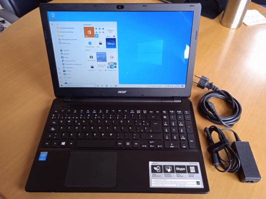 Ordenador Portátil Acer E15 Intel i5 5200U 2.2Ghz. Ram 8GB. HDD 500Gb.15,6"